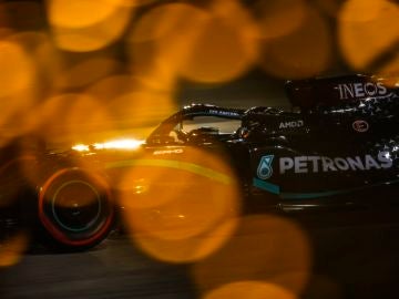 Lewis Hamilton GP Bahrein Quali