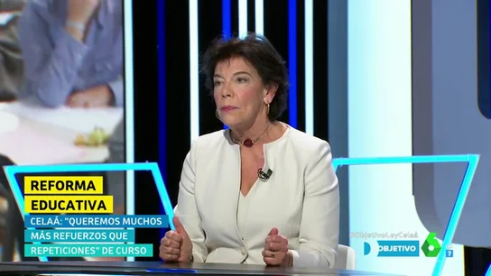 ¿La cultura del esfuerzo se resentirá al tratar de reducir las repeticiones? Isabel Celaá responde ¿La cultura del esfuerzo se resentirá al tratar de reducir las repeticiones? Isabel Celaá responde