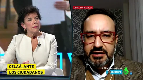 El tenso debate entre Celaá y el presidente de 'Más Plurales' sobre la elección del centro educativo por parte de los padres El tenso debate entre Celaá y el presidente de 'Más Plurales' sobre la elección del centro educativo por parte de los padres