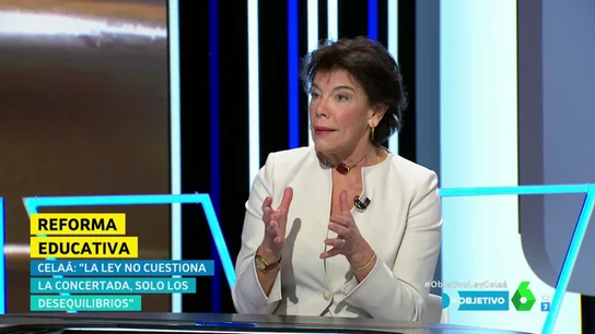 Celaá: "La LOMLOE está en las antípodas de la LOMCE, que hacía que unos prosperaran y otros quedaran al margen" Celaá: "La LOMLOE está en las antípodas de la LOMCE, que hacía que unos prosperaran y otros quedaran al margen"