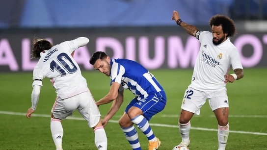 Marcelo, ante el Alavés Marcelo, ante el Alavés