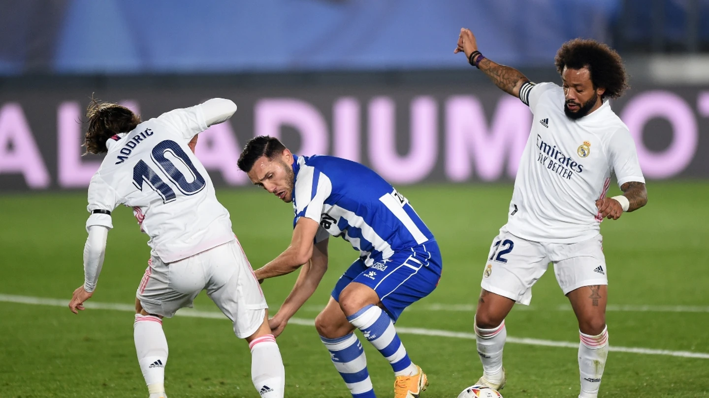 Marcelo, ante el Alavés Marcelo, ante el Alavés
