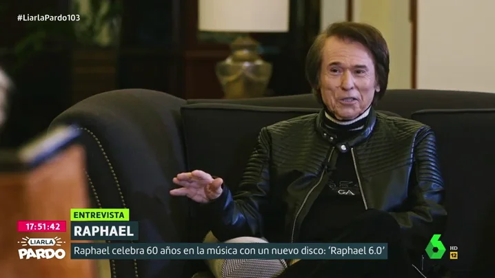 Raphael: "Si quieres vivir de e esto y durar mucho, tienes que tener los pies en el suelo"