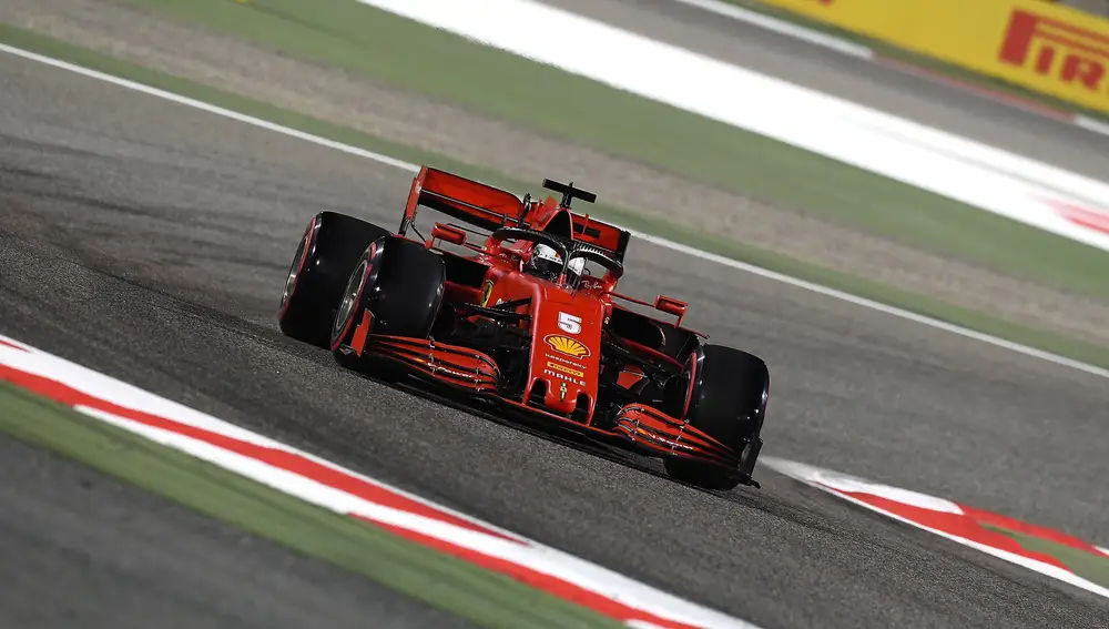 Sebastian Vettel GP Bahrein 2020 Quali