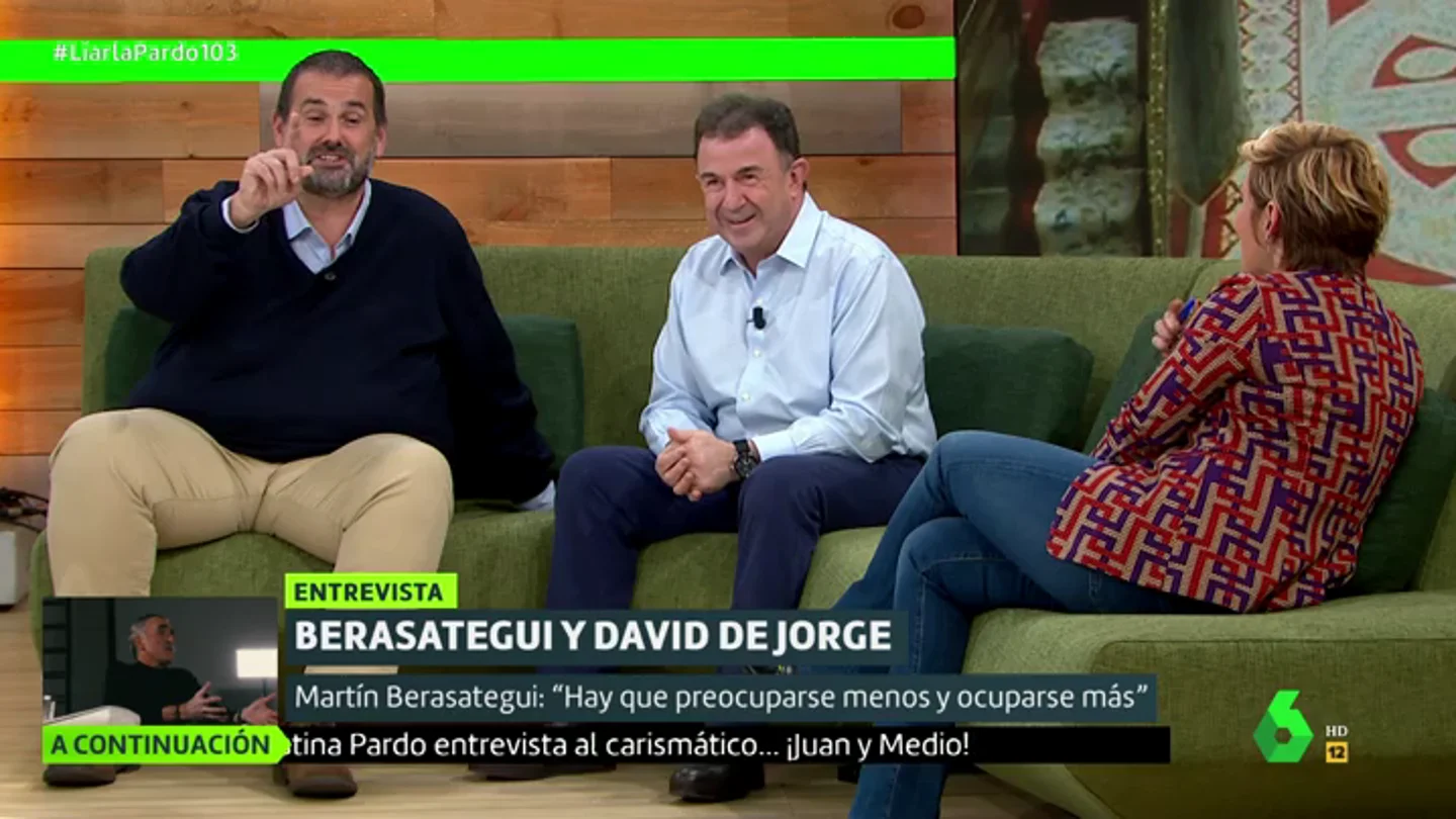 Berasategui y David de Jorge en Liarla Pardo Berasategui y David de Jorge en Liarla Pardo