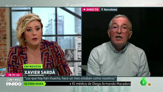 Xavier Sardà: "Maradona era un jugador único y una persona deleznable" Xavier Sardà: "Maradona era un jugador único y una persona deleznable"