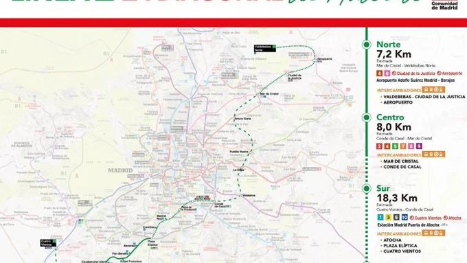 La nueva línea 11 del Metro de Madrid