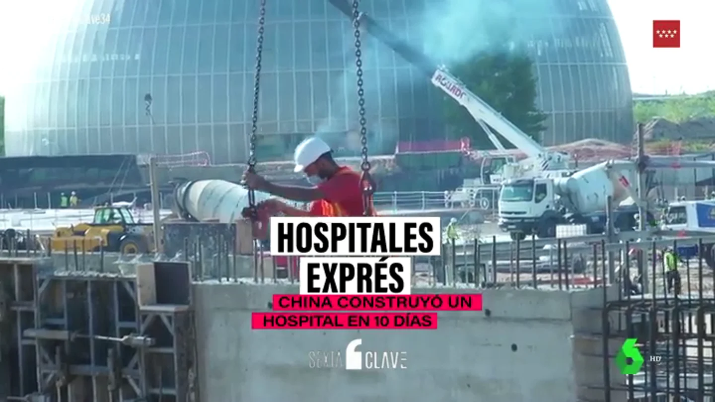 El Isabel Zendal de Ayuso vs. el hospital de Wuhan: comparativa de dos hospitales exprés El Isabel Zendal de Ayuso vs. el hospital de Wuhan: comparativa de dos hospitales exprés