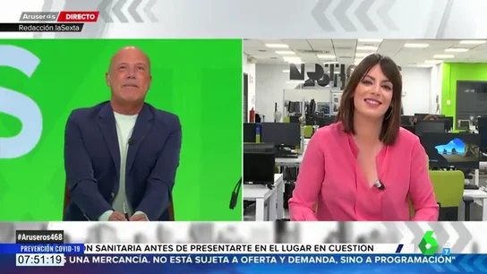 Conoce el secreto de Eva Rojas, la periodista de laSexta Noticias que conecta con Aruser@s durante la baja de Paula del Fraile Conoce el secreto de Eva Rojas, la periodista de laSexta Noticias que conecta con Aruser@s durante la baja de Paula del Fraile