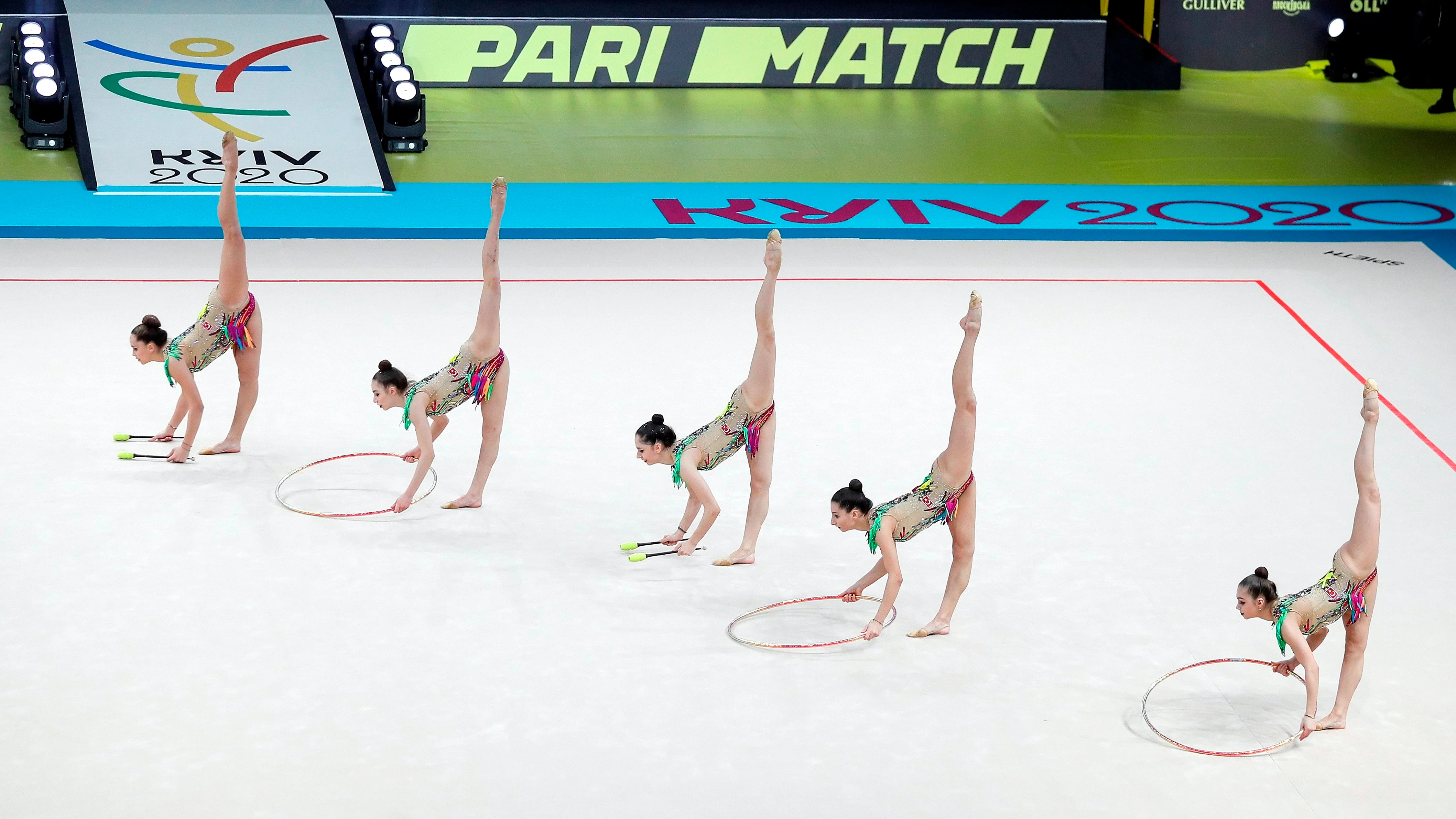 Imagen de archivo: campeonato de Europa de gimnasia rítmica 2020