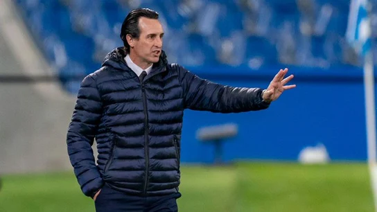 Unai Emery durante un partido Unai Emery durante un partido