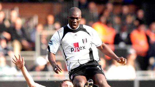 Papa Bouba Diop, en el Fullham FC El senegalés ha fallecido