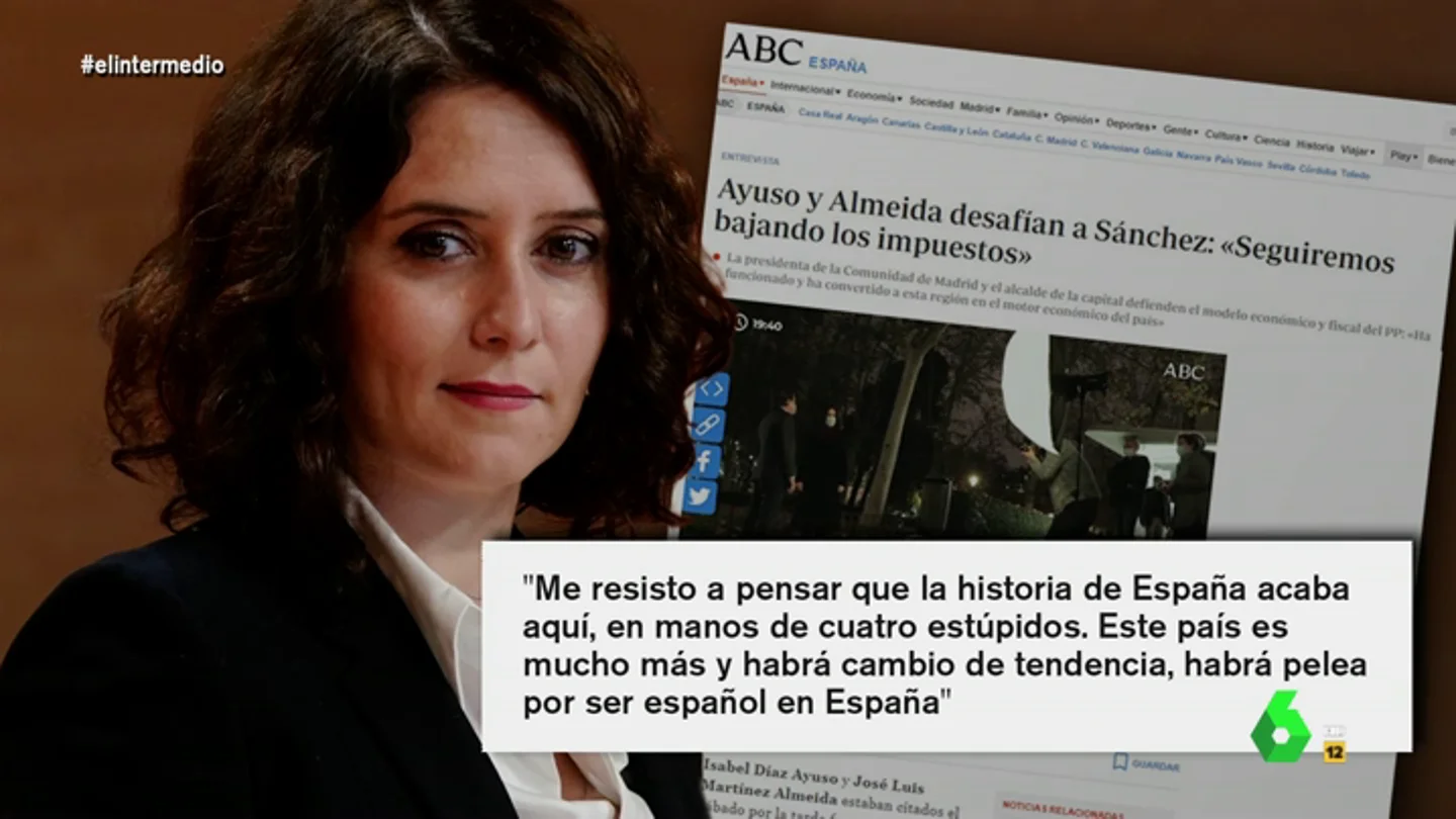 ayuso estupidos ayuso estupidos