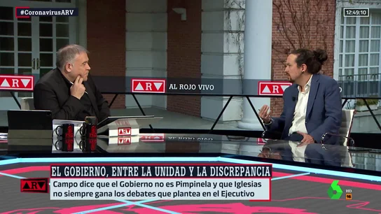 Pablo Iglesias en Al Rojo Vivo Pablo Iglesias en Al Rojo Vivo
