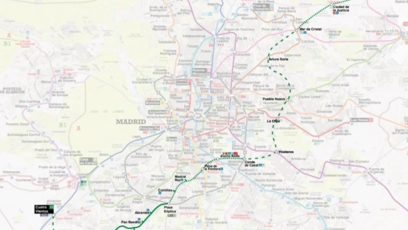 Proyecto de ampliación de la línea 11 de Metro de Madrid