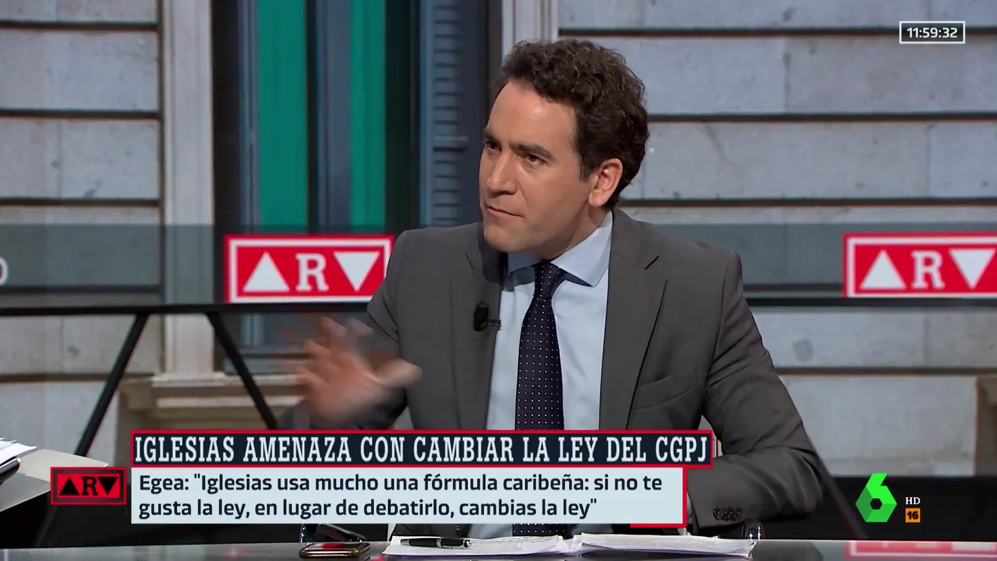 Teodoro García Egea en 'Al Rojo Vivo' Teodoro García Egea en 'Al Rojo Vivo'