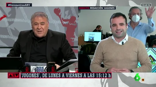 La divertida (e inesperada) aparición de Josep Pedrerol en Al Rojo Vivo La divertida (e inesperada) aparición de Josep Pedrerol en Al Rojo Vivo