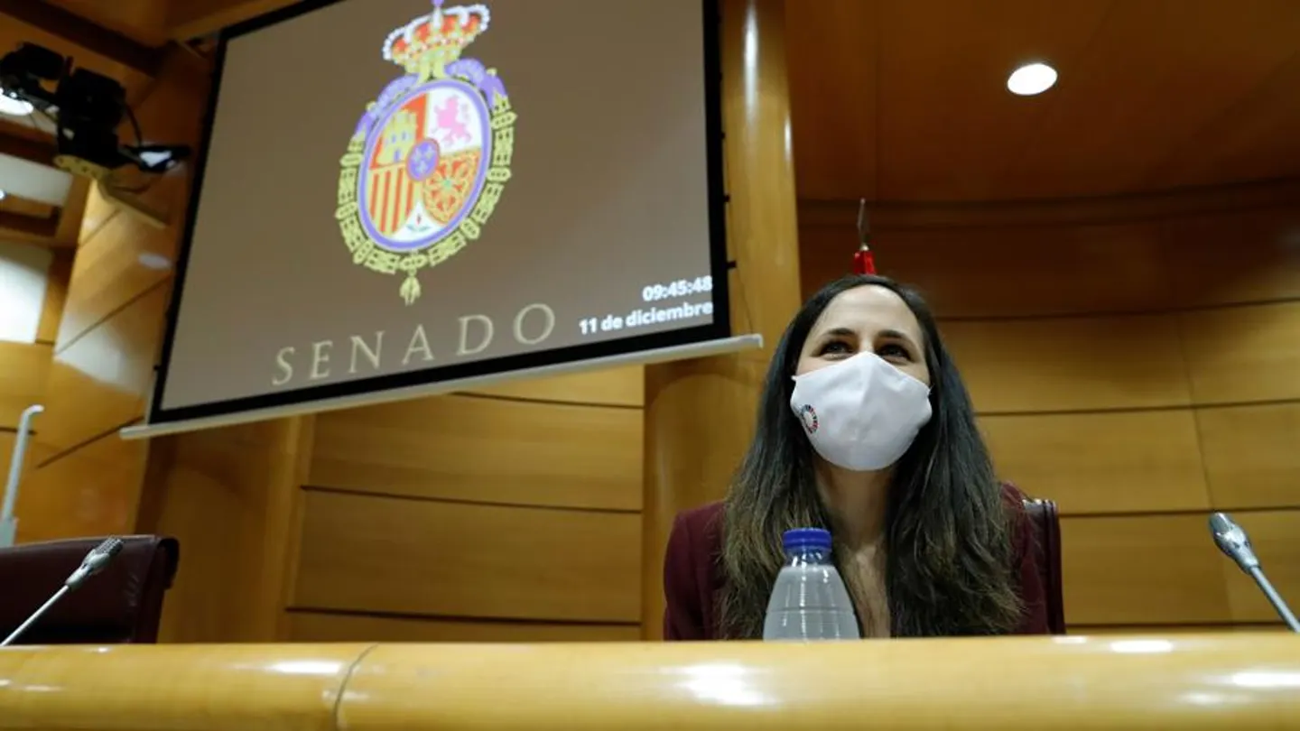 Ione Belarra, dirigente de Unidas Podemos y secretaria de Estado para la Agenda 2030. Ione Belarra, dirigente de Unidas Podemos y secretaria de Estado para la Agenda 2030.