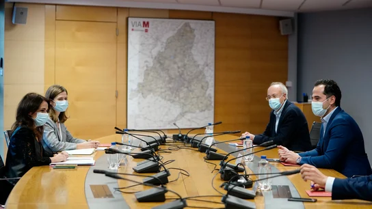 Reunión entre Ignacio Aguado y el Ministerio de Sanidad Reunión entre Ignacio Aguado y el Ministerio de Sanidad