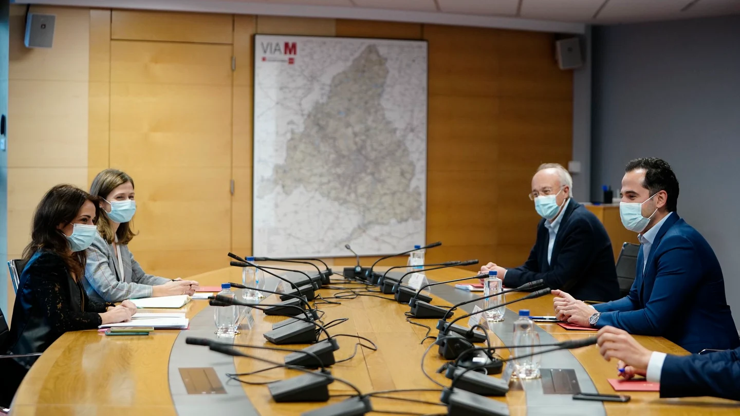 Reunión entre Ignacio Aguado y el Ministerio de Sanidad Reunión entre Ignacio Aguado y el Ministerio de Sanidad