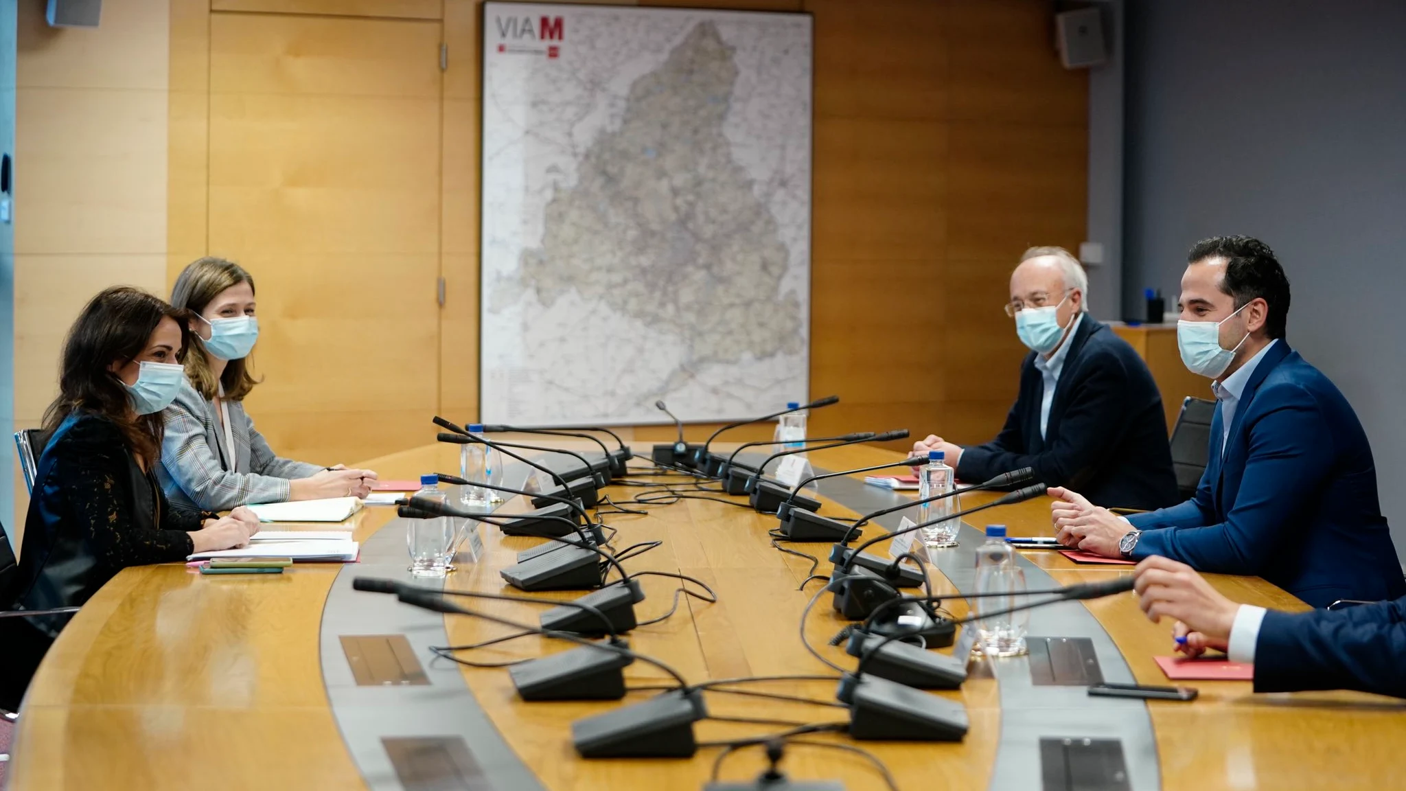 Reunión entre Ignacio Aguado y el Ministerio de Sanidad