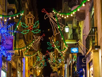 Luces de Navidad en Malta Luces de Navidad en Malta