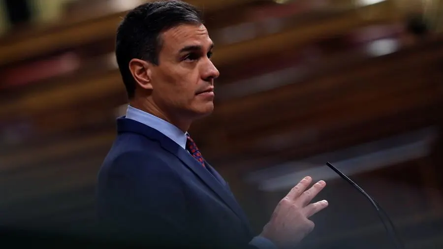 El presidente del Gobierno, Pedro Sánchez