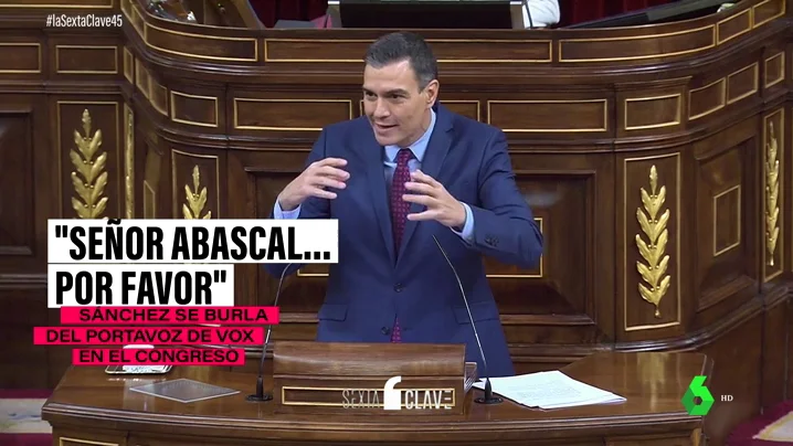 El irónico discurso viral que ha usado Sánchez para 'burlarse' de Vox El irónico discurso viral que ha usado Sánchez para 'burlarse' de Vox
