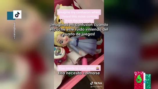 El sorprendente momento en el que una madre descubre que un juguete de 'Frozen' emite gemidos El sorprendente momento en el que una madre descubre que un juguete de 'Frozen' emite gemidos