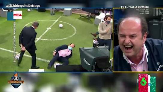 Este fue el detalle que pasó desapercibido de la caída viral durante la publicidad de 'El Chiringuito': "¡Qué feo!" Este fue el detalle que pasó desapercibido de la caída viral durante la publicidad de 'El Chiringuito': "¡Qué feo!"