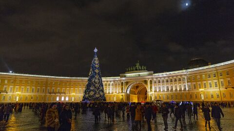 San Petersburgo en Navidad