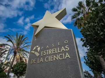 Paseo de las Estrellas de la Ciencia, La Palma. Paseo de las Estrellas de la Ciencia, La Palma.