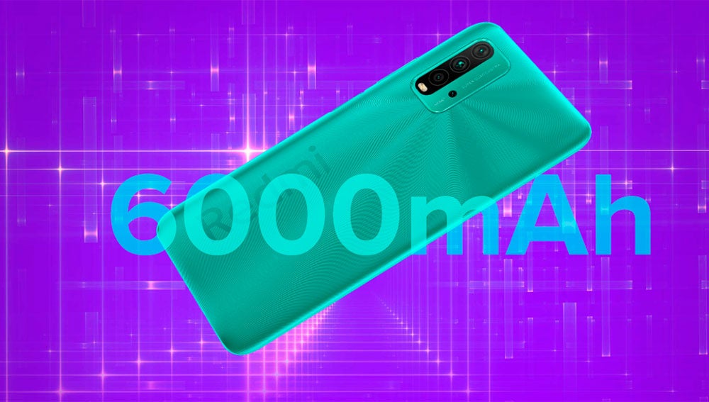 La enorme batería del Redmi 9 Power