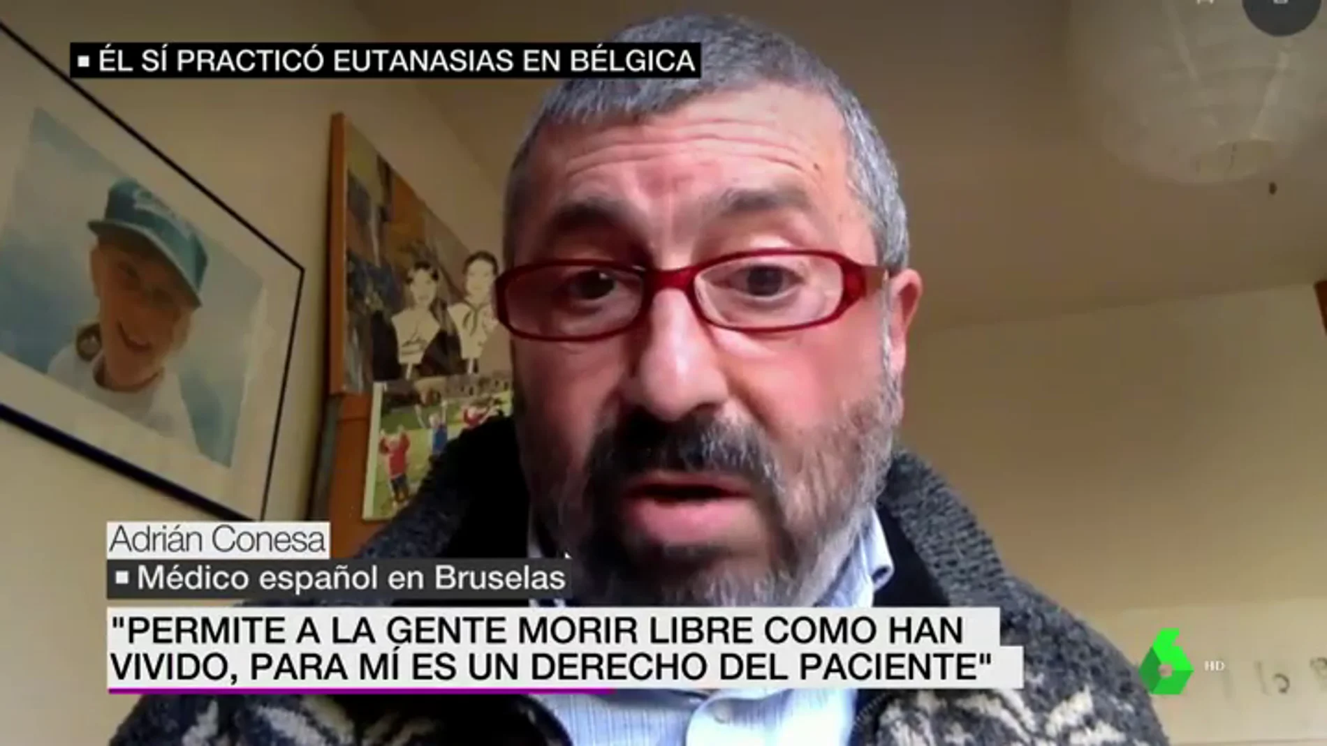 Habla un doctor español que ha practicado una veintena de eutanasias en Bélgica: "Es un derecho del paciente"
