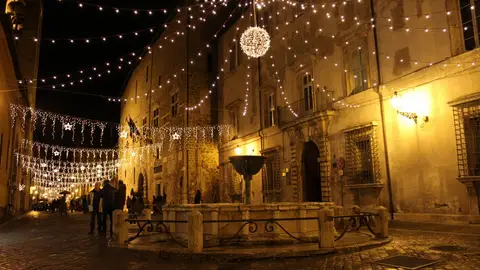 Luces de Navidad en Italia Luces de Navidad en Italia