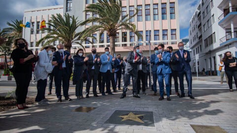 Inauguración del Paseo de las Estrellas de la Ciencia. La Palma
