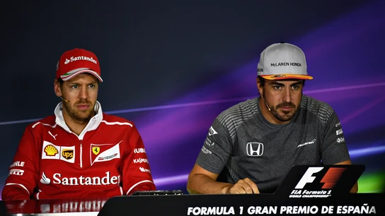 Vettel y Alonso Vettel y Alonso