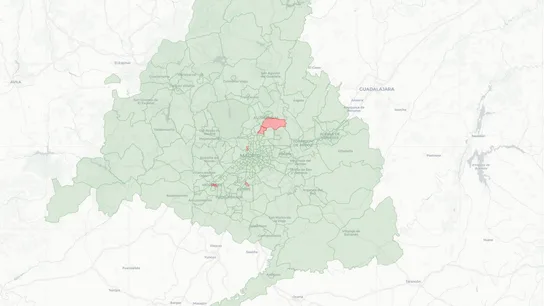 Nuevas zonas básicas de salud afectadas por las restricciones en Madrid Nuevas zonas básicas de salud afectadas por las restricciones en Madrid