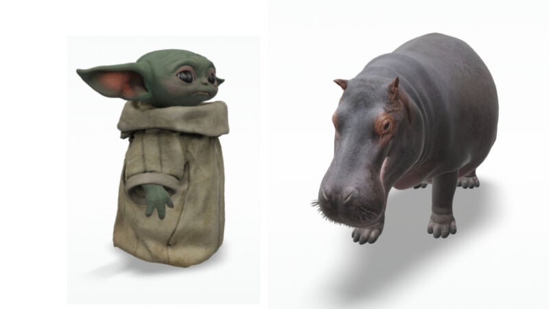 Google añade 50 animales nuevos para capturar con tu móvil en realidad aumentada y a Baby Yoda
