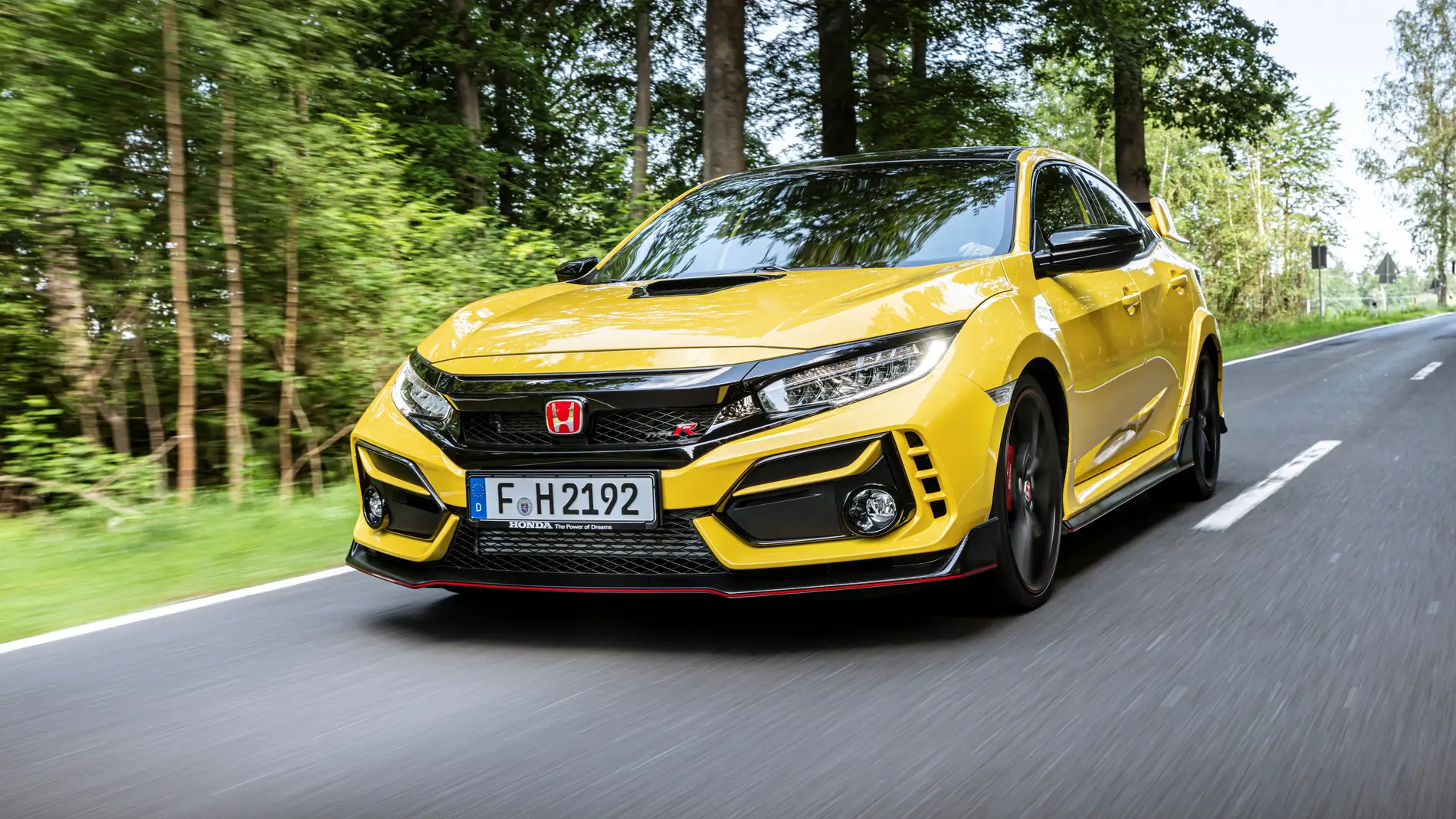 El Honda Civic Type R Limited Edition viene con un nuevo color: Sunlight Yellow