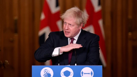 El primer ministro británico, Boris Johnson El primer ministro británico, Boris Johnson