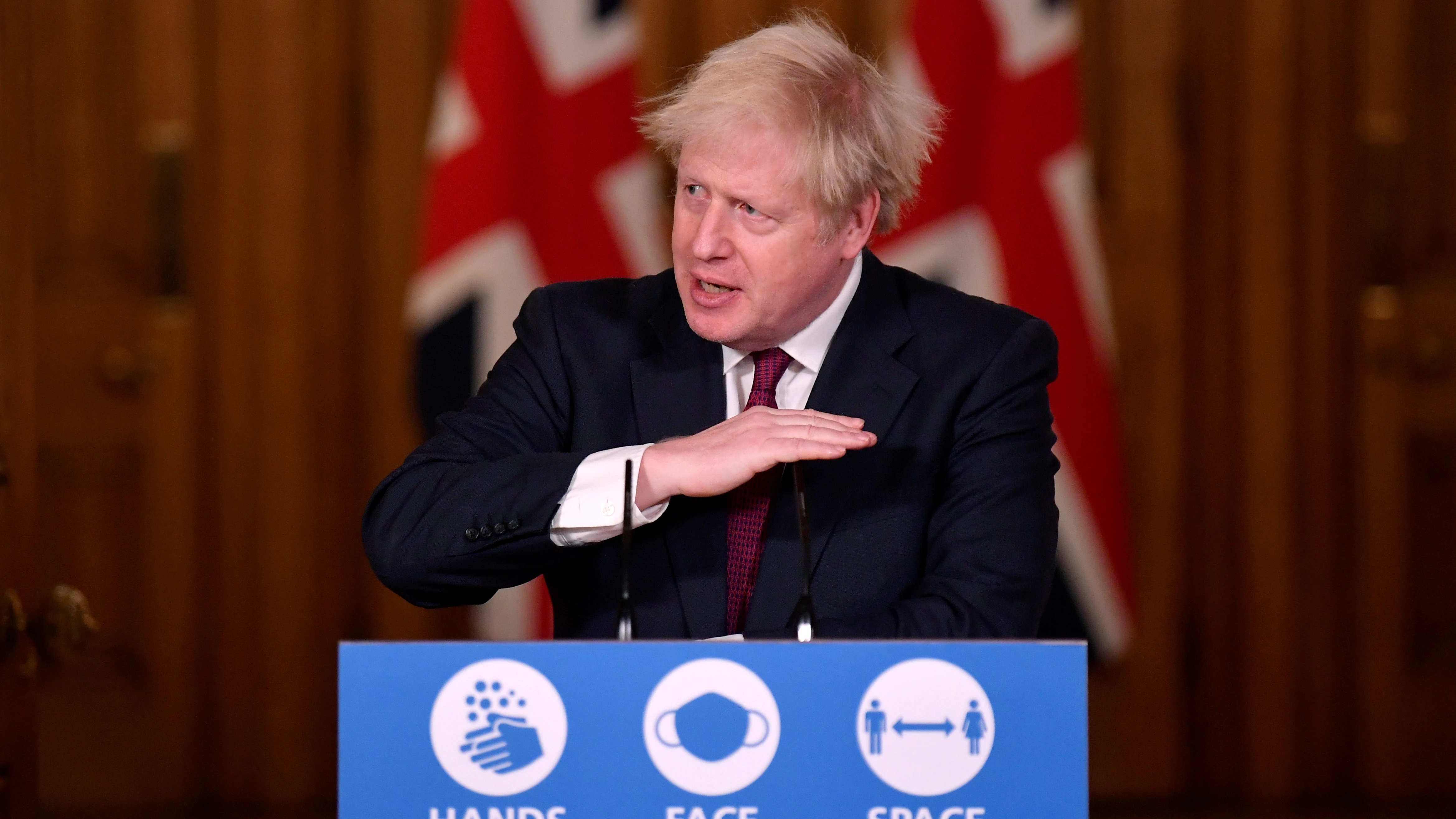 El primer ministro británico, Boris Johnson