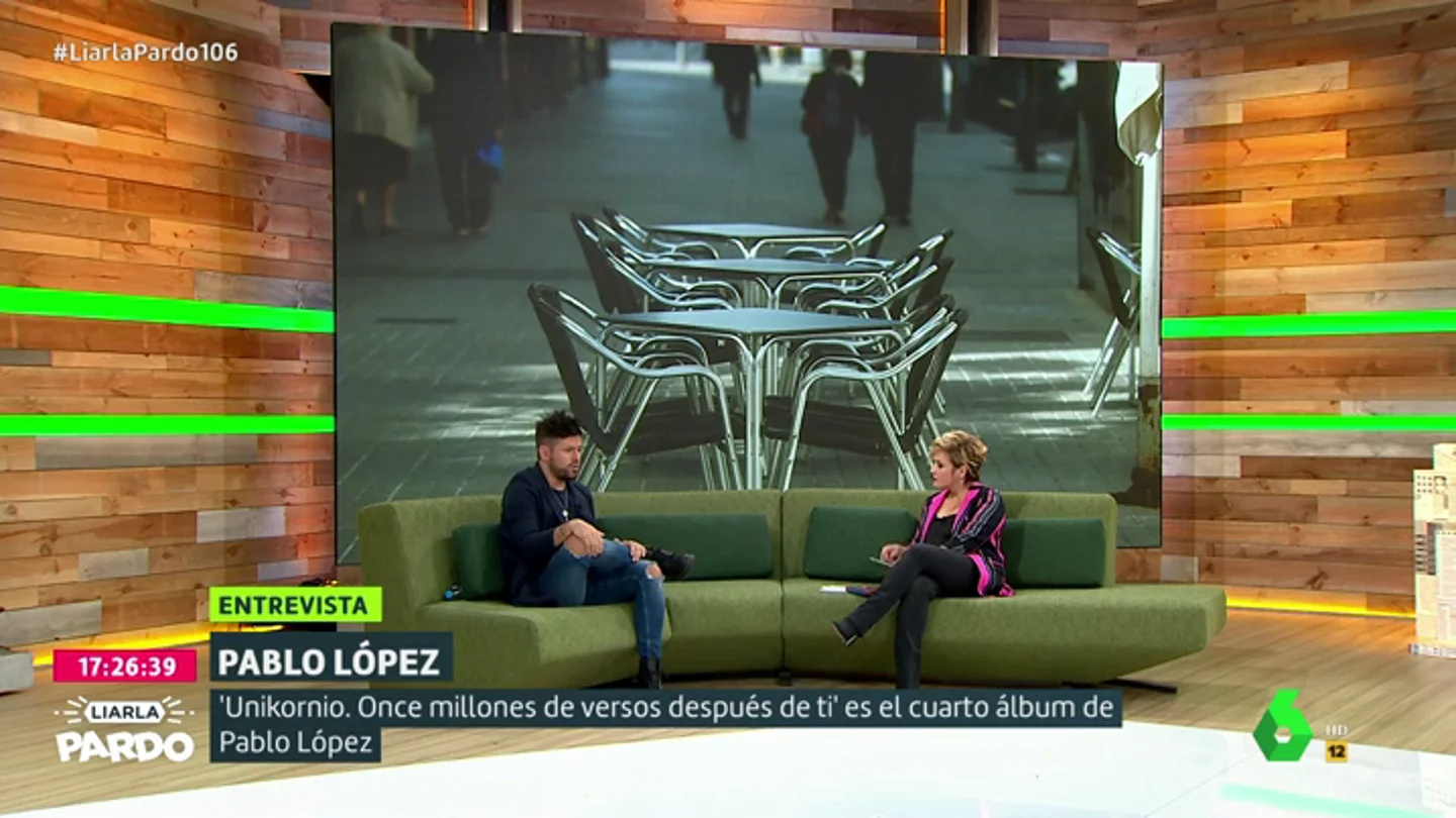 Pablo López en Liarla Pardo Pablo López en Liarla Pardo