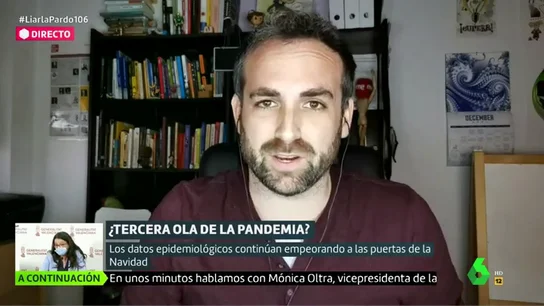 El análisis de la evolución de la pandemia del matemático García Cremades: "La tercera ola es ya una realidad" El análisis de la evolución de la pandemia del matemático García Cremades: "La tercera ola es ya una realidad"