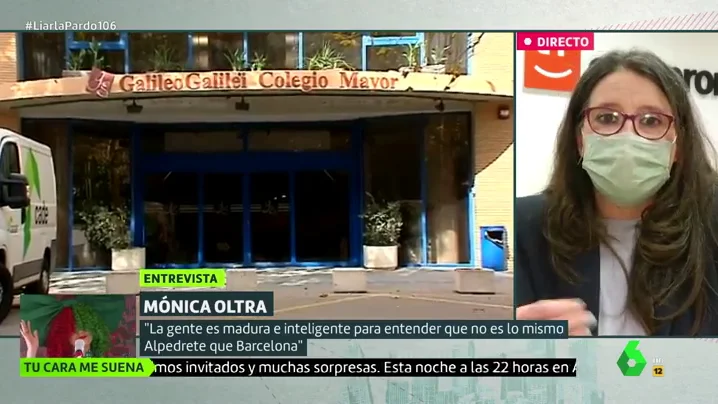 Mónica Oltra en Liarla Pardo