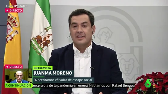 Juanma Moreno denuncia que el Gobierno sigue sin aclarar cómo será el reparto de la vacuna: "Que no se juegue con algo tan sensible" Juanma Moreno denuncia que el Gobierno sigue sin aclarar cómo será el reparto de la vacuna: "Que no se juegue con algo tan sensible"