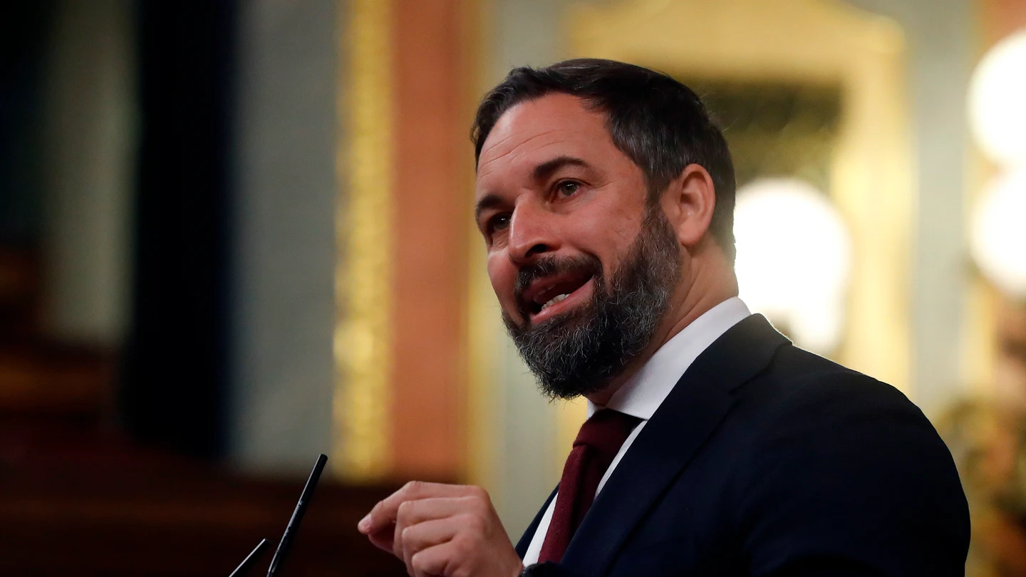 Santiago Abascal, en el Congreso de los Diputados Santiago Abascal, en el Congreso de los Diputados
