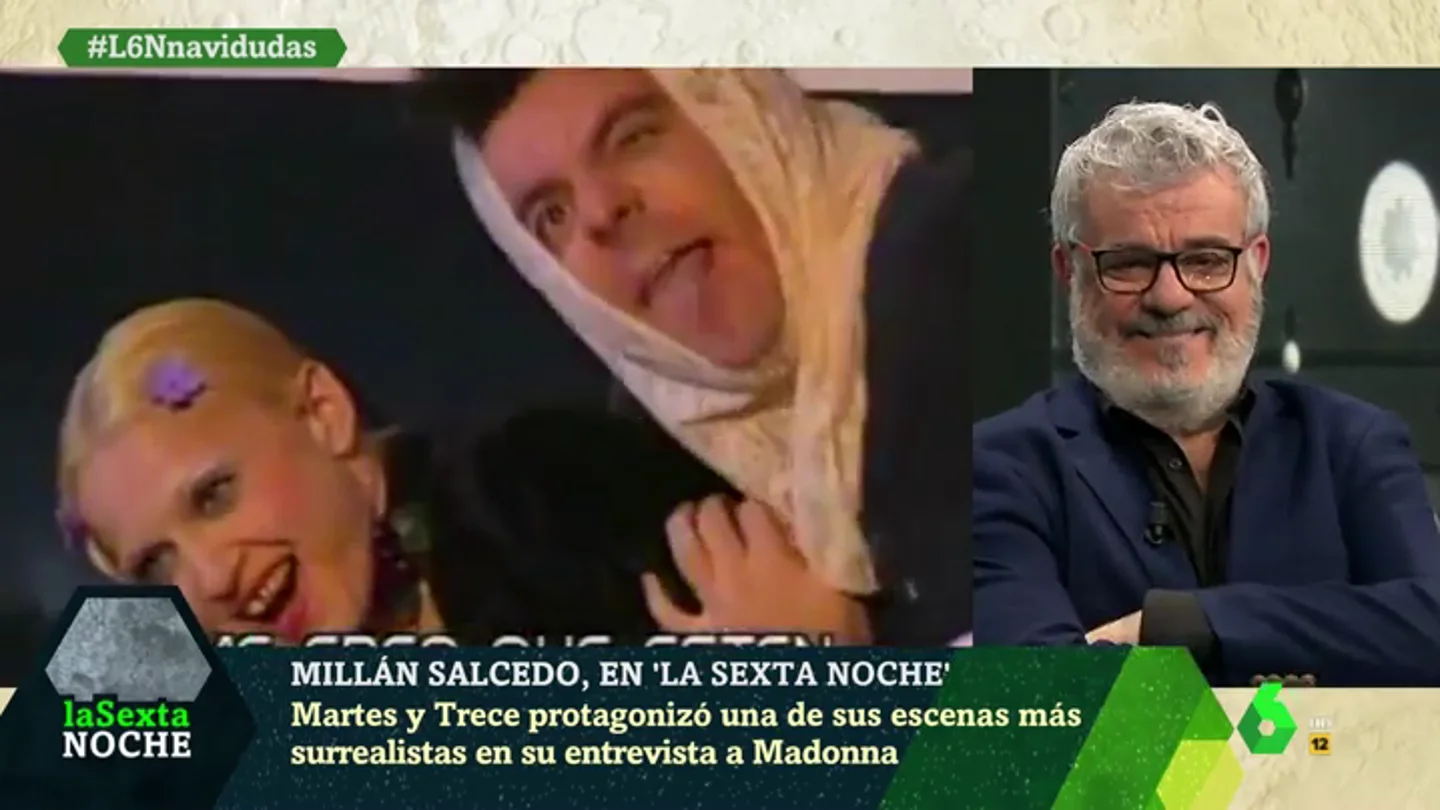 La intrahistoria de la surrealista entrevista de 'Martes y Trece' a Madonna: "La perreé toda" La intrahistoria de la surrealista entrevista de 'Martes y Trece' a Madonna: "La perreé toda"