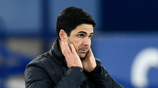 Mikel Arteta, preocupado Mikel Arteta, preocupado