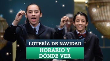 Horario y dónde ver en Televisión la Lotería de Navidad 2020